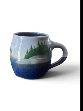 Pottered Mug- Maine Landscape